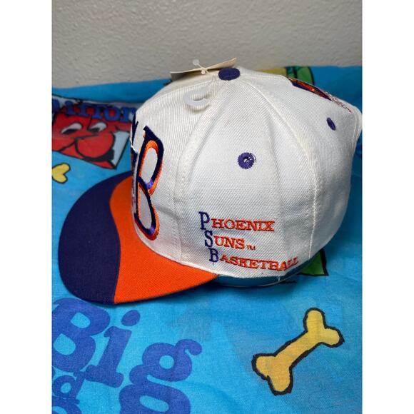Vintage 90s Phoenix suns basketball snapback hat NWT - Picture 3 of 6
